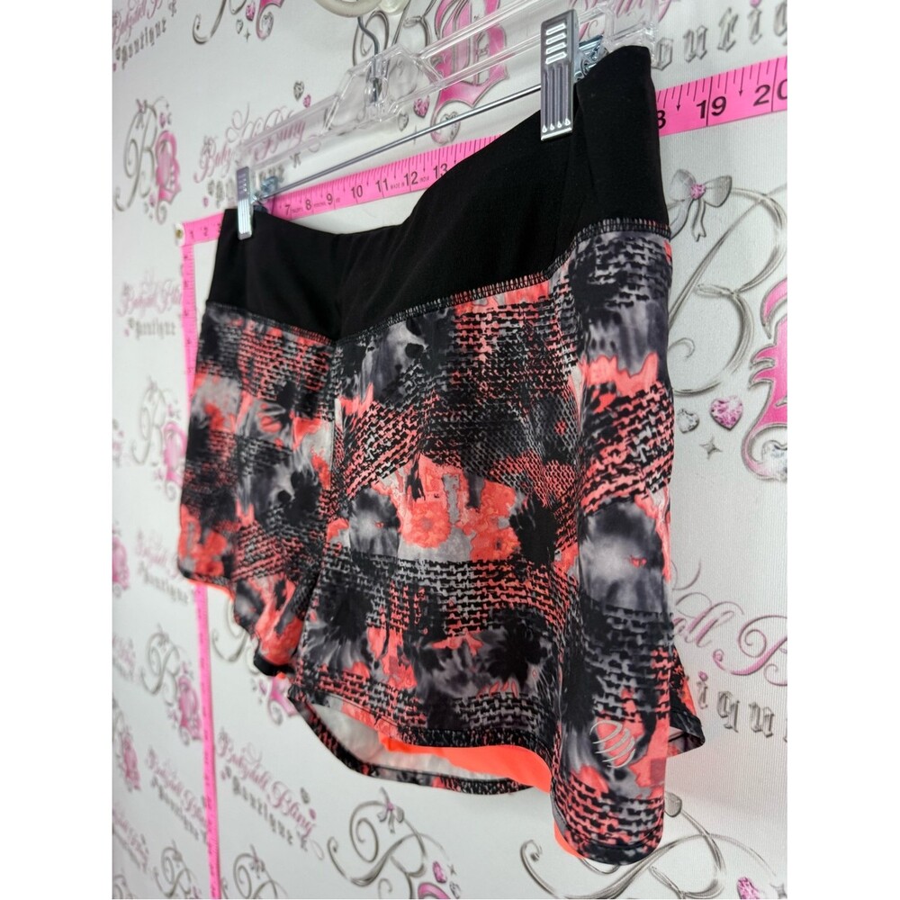 MPG shorts dual neon tie dye Black & Coral Tie-Dye Athletic Shorts - Picture 5 of 10